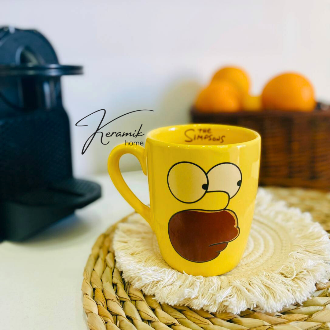 Taza cerámica personalizada Simpson te quiero